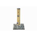 Cat Craft CAT CRAFT COM18SGCHFU 18 in. Sea Grass Scratching Post; Grey COM18SGCHFU